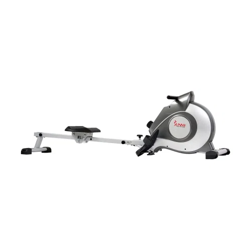 Sunny Health & Fitness Magnetic Rowing Machine Rower w/ LCD Monitor