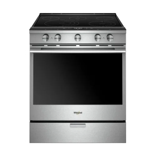 Whirlpool 6.4 cu. ft. Smart Slide-in Electric Range with Scan-to-Cook Technology